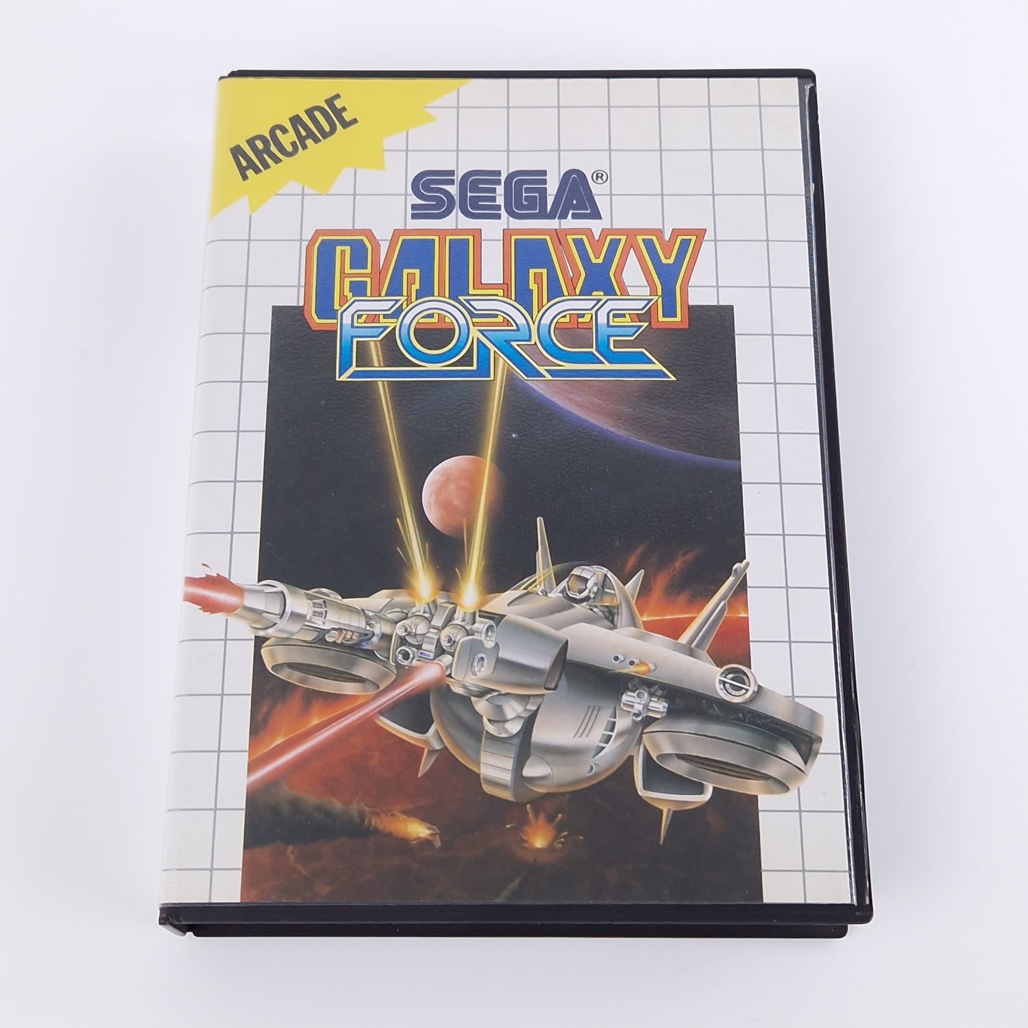 Sega Master System Spiel : Galaxy Force - Modul OVP Anleitung PAL MS