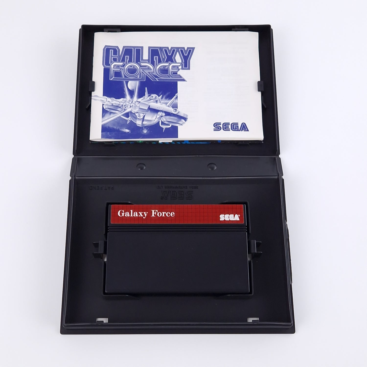 Sega Master System Spiel : Galaxy Force - Modul OVP Anleitung PAL MS