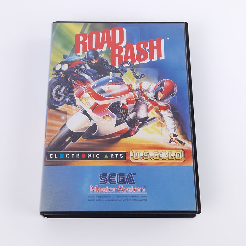 Sega Master System Spiel : Road Rash - Modul OVP Anleitung | PAL MS Cartridge