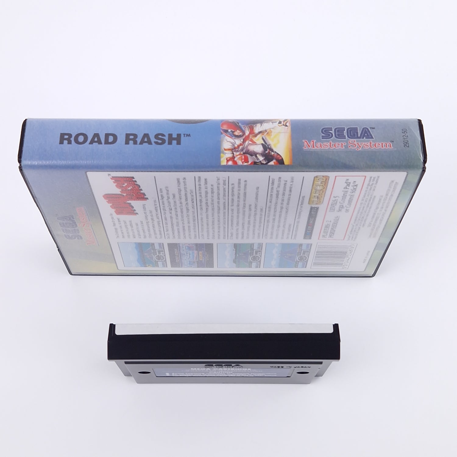 Sega Master System Spiel : Road Rash - Modul OVP Anleitung | PAL MS Cartridge