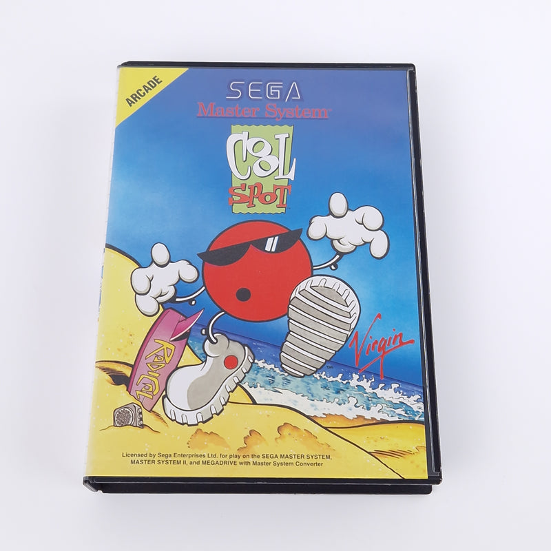 Sega Master System Spiel : Cool Spot - Modul Anleitung OVP | PAL MS