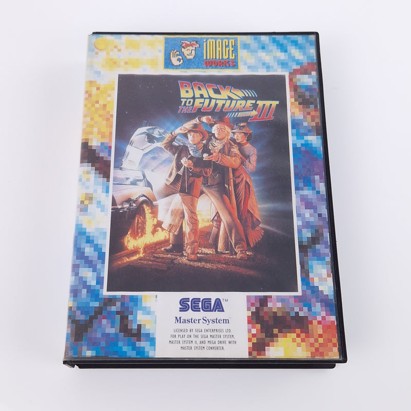 Sega Master System Spiel : Back to the Future III - Modul Anleitung OVP PAL [2]