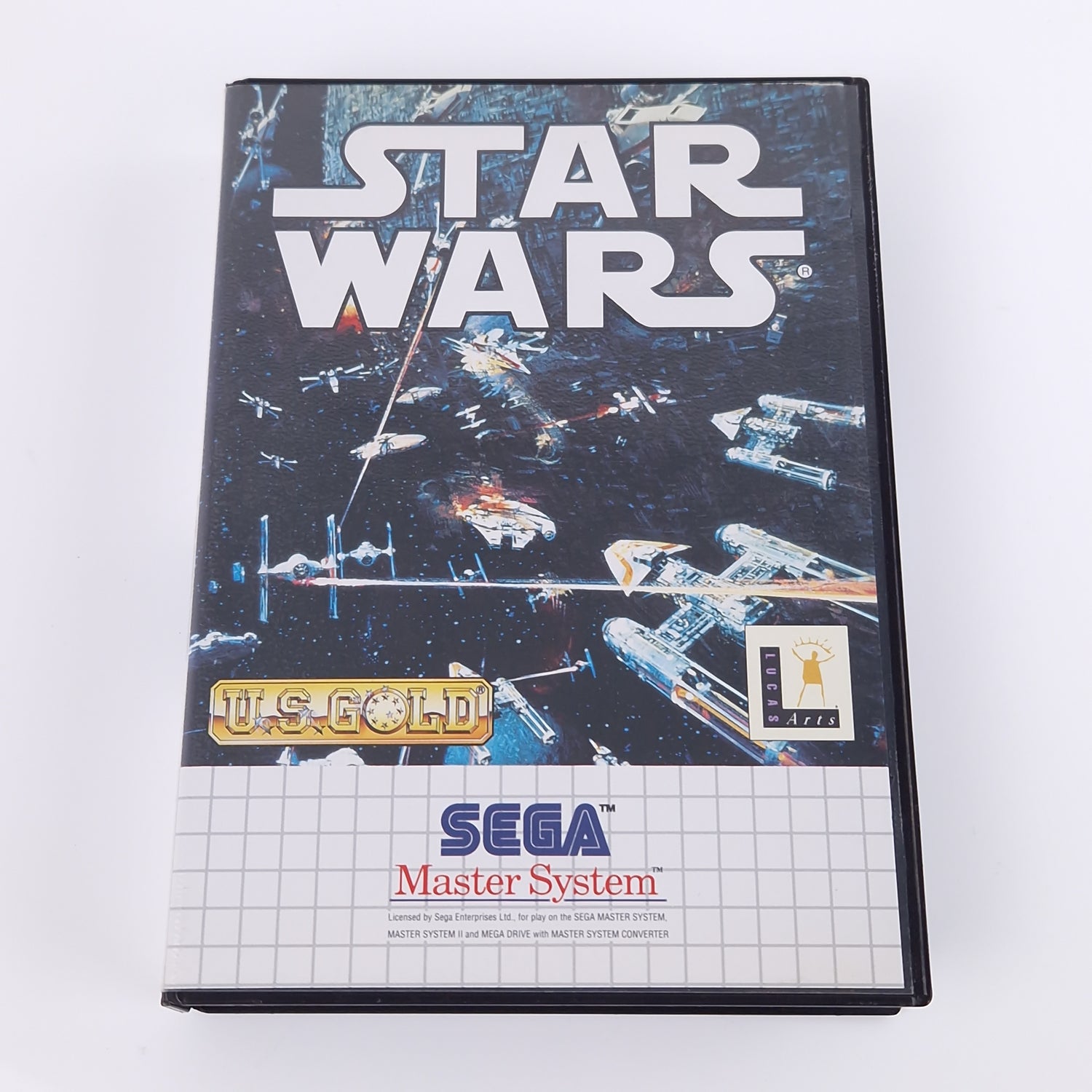 Sega Master System Spiel : Star Wars - Modul Anleitung OVP | MS PAL Cartridge