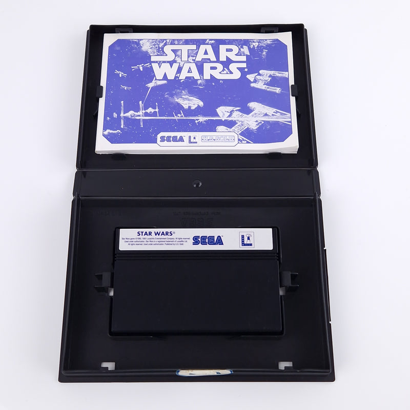 Sega Master System Spiel : Star Wars - Modul Anleitung OVP | MS PAL Cartridge