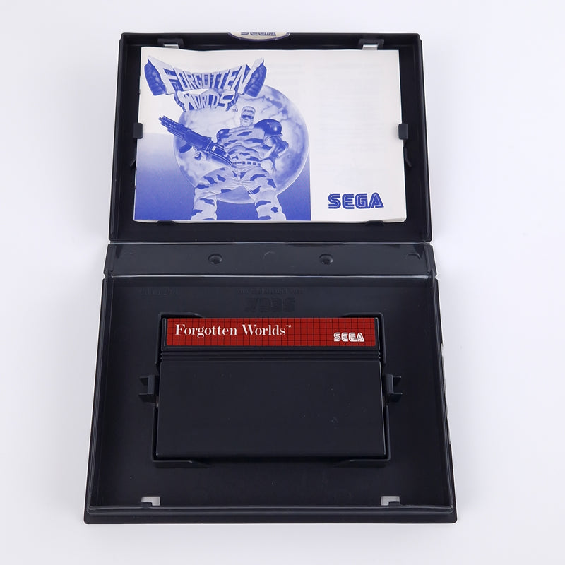 Sega Master System Spiel : Forgotten Worlds - Modul Anleitung OVP | PAL