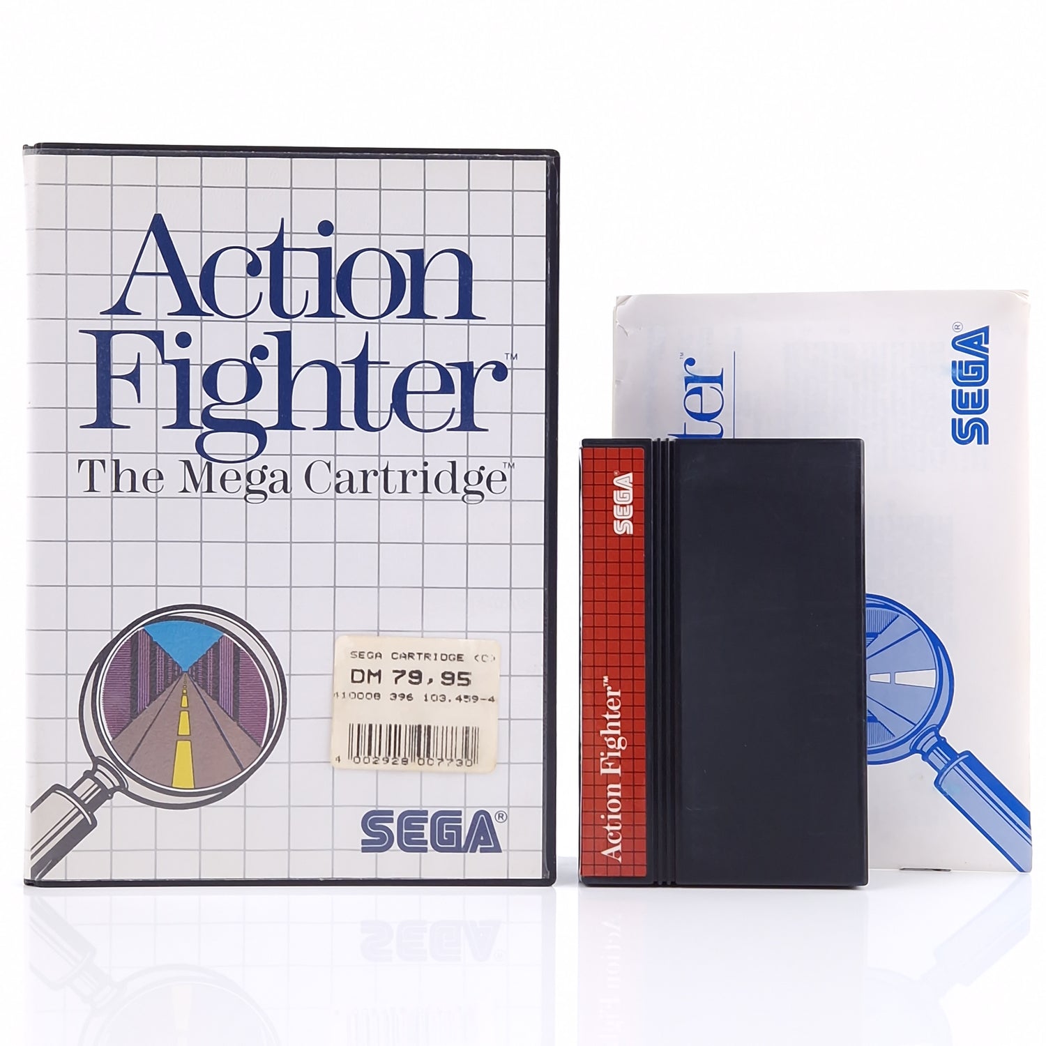 Sega Master System Spiel : Action Fighter - Modul Anleitung OVP | PAL MS