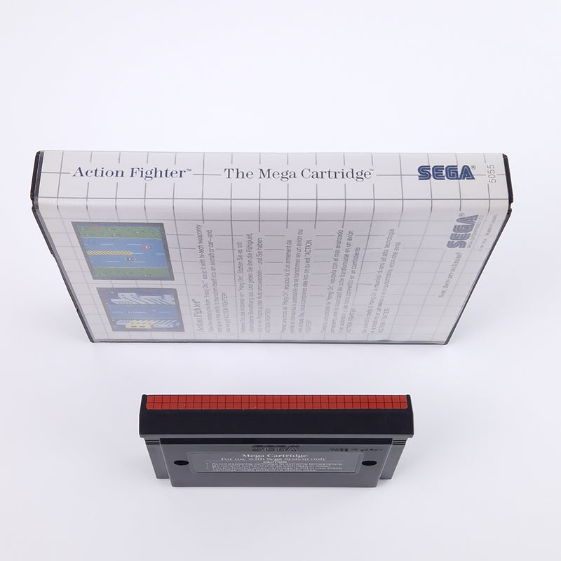 Sega Master System Spiel : Action Fighter - Modul Anleitung OVP | PAL MS