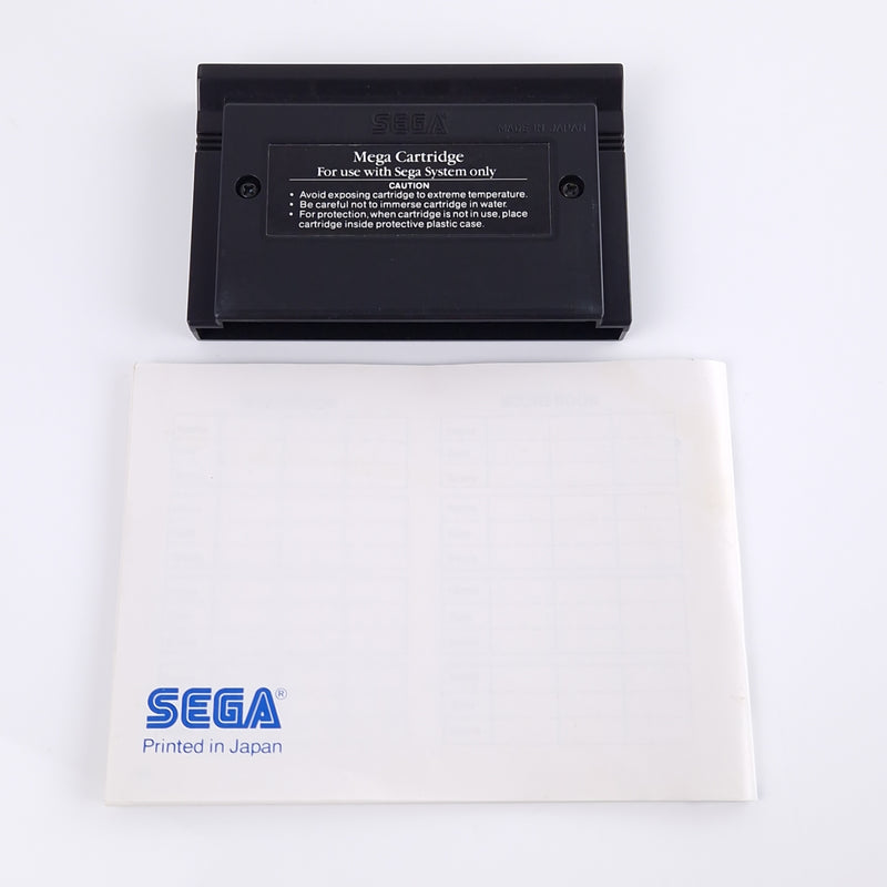 Sega Master System Spiel : Action Fighter - Modul Anleitung OVP | PAL MS