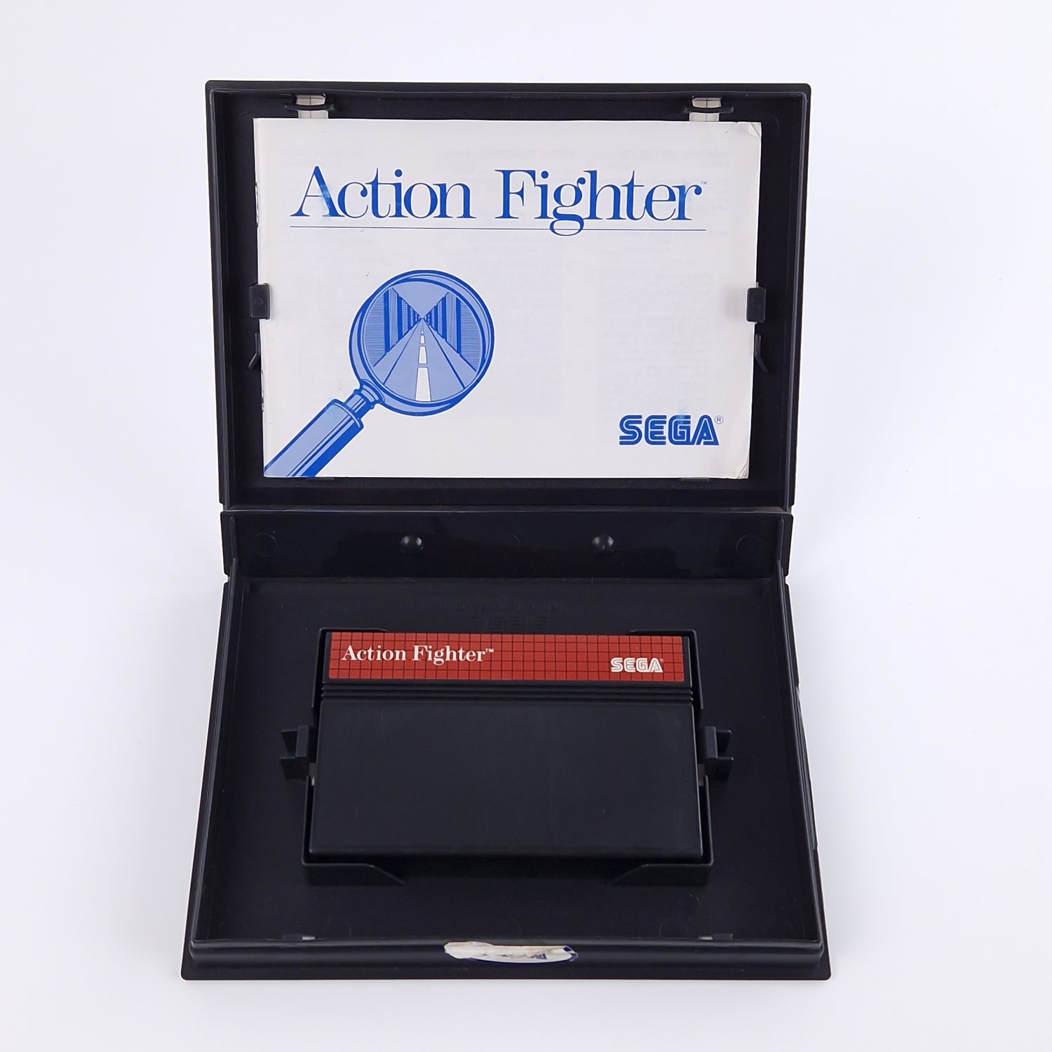 Sega Master System Spiel : Action Fighter - Modul Anleitung OVP | PAL MS