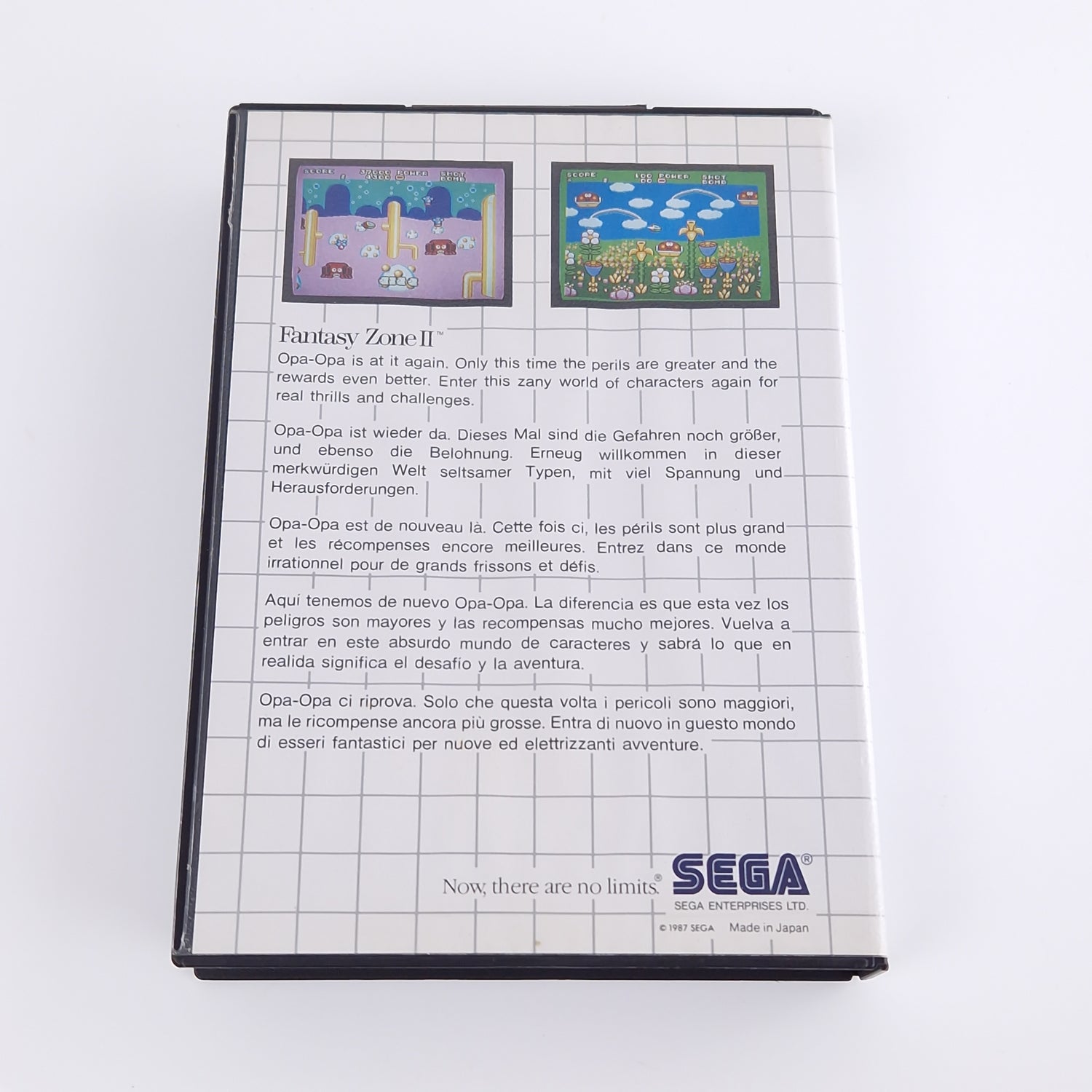 Sega Master System Spiel : Fantasy Zone II - Modul OVP ohne Anleitung | PAL MS