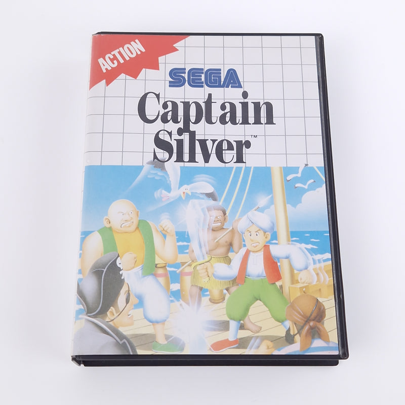 Sega Master System Spiel : Captain Silver - OVP Anl Modul PAL MS Cartridge