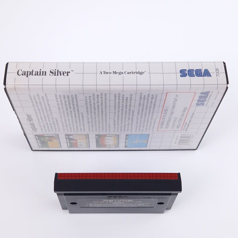 Sega Master System Spiel : Captain Silver - OVP Anl Modul PAL MS Cartridge