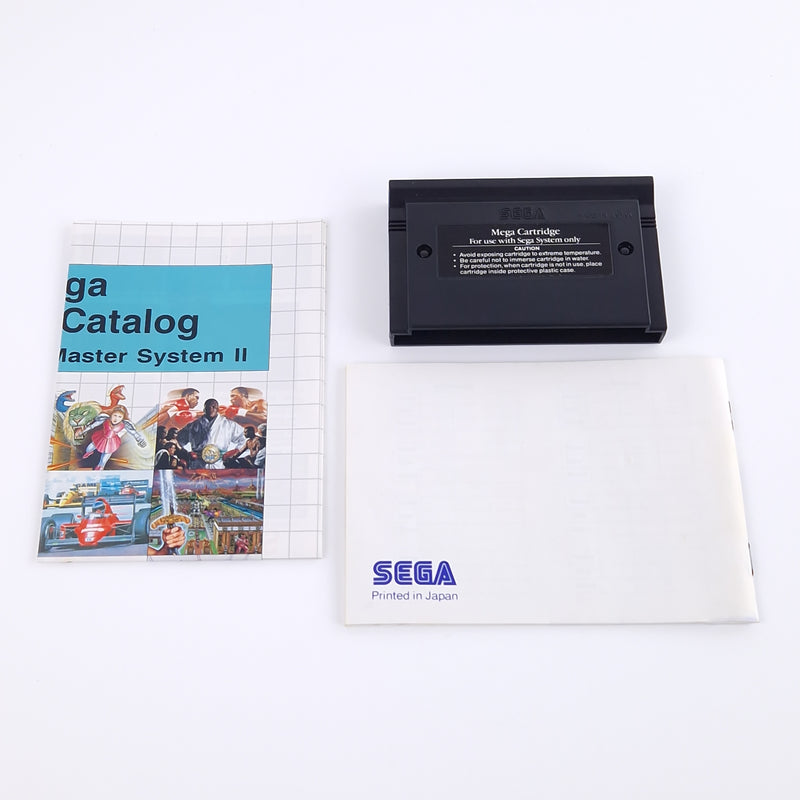 Sega Master System Spiel : Captain Silver - OVP Anl Modul PAL MS Cartridge