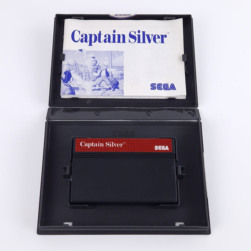 Sega Master System Spiel : Captain Silver - OVP Anl Modul PAL MS Cartridge