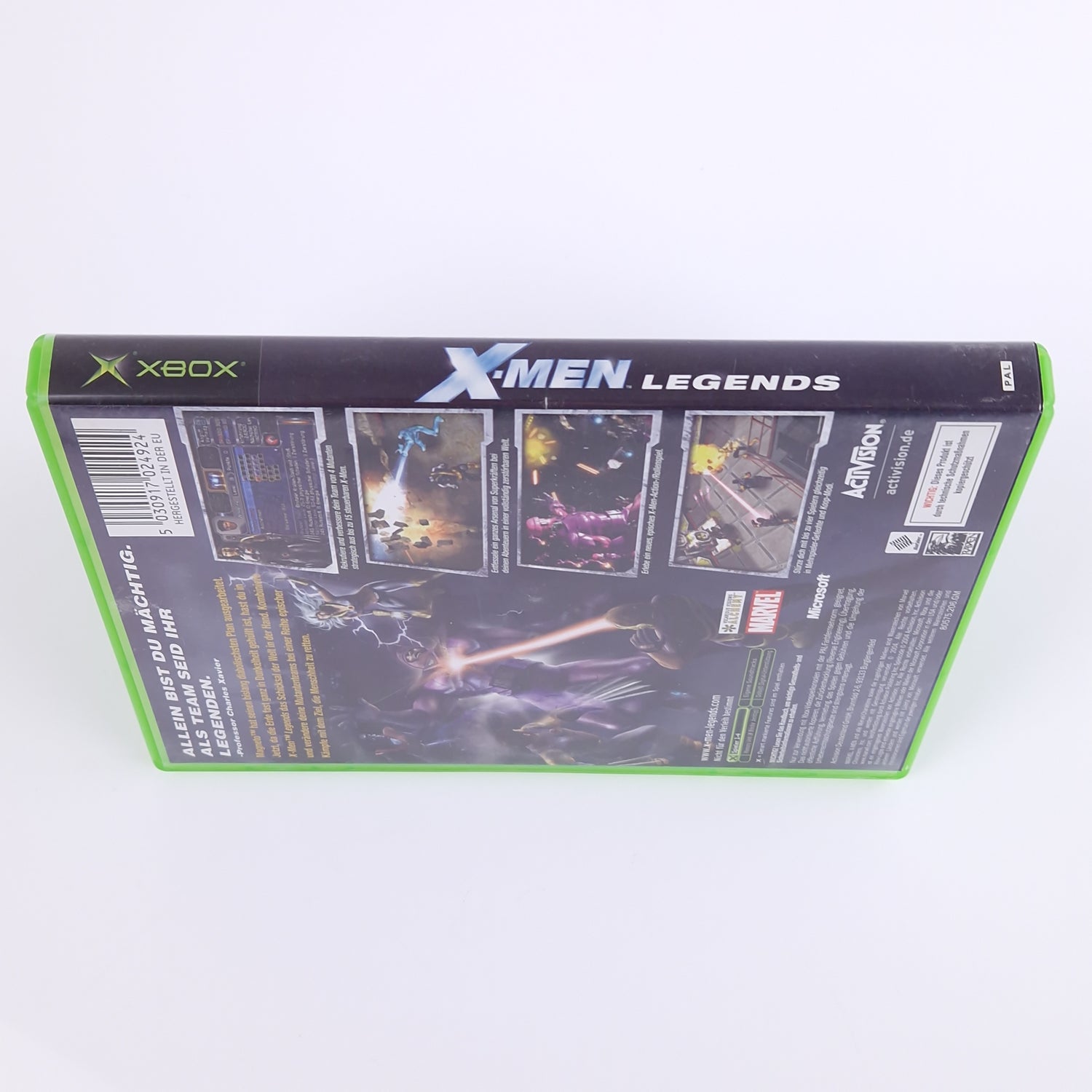 Xbox Classic Spiel : X-Men Legends - CD OVP Anleitung | Microsoft PAL