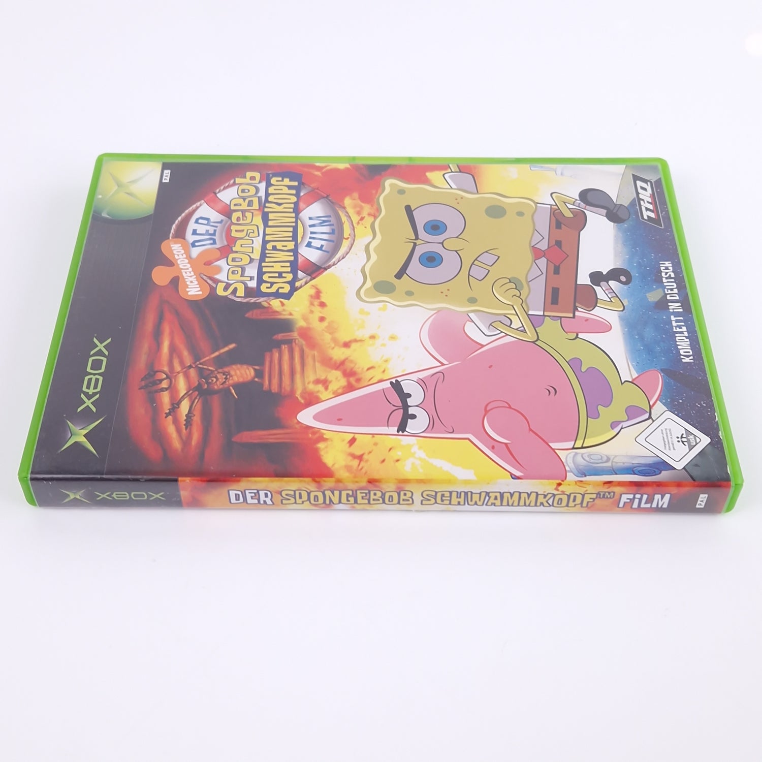 Xbox Classic Spiel : Spongebob Schwammkopf der Film - CD OVP Anleitung PAL