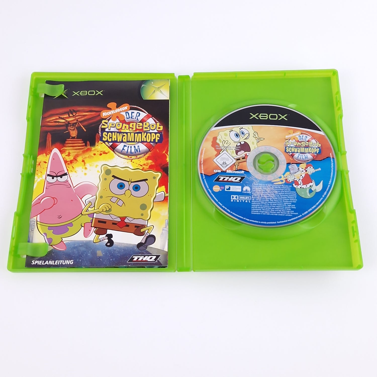 Xbox Classic Spiel : Spongebob Schwammkopf der Film - CD OVP Anleitung PAL