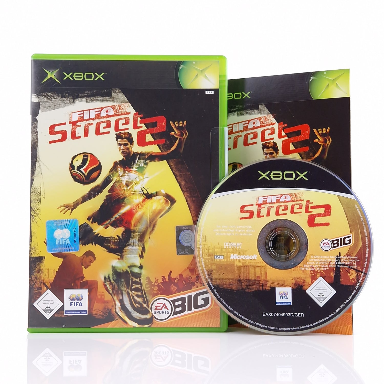 Xbox Classic Spiel : Fifa Street 2 - CD Anleitung OVP | Fußball PAL Microsoft