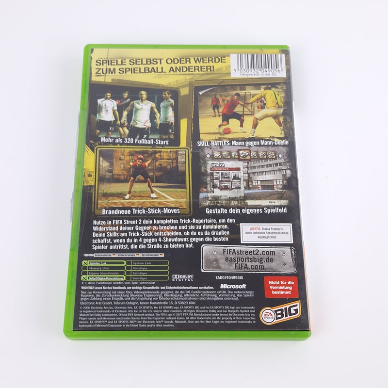 Xbox Classic Spiel : Fifa Street 2 - CD Anleitung OVP | Fußball PAL Microsoft