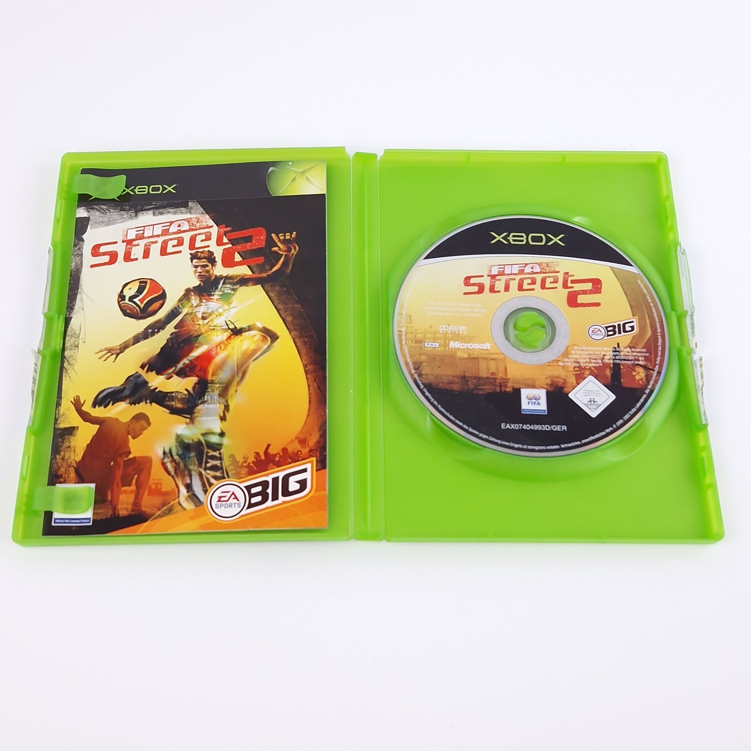 Xbox Classic Spiel : Fifa Street 2 - CD Anleitung OVP | Fußball PAL Microsoft