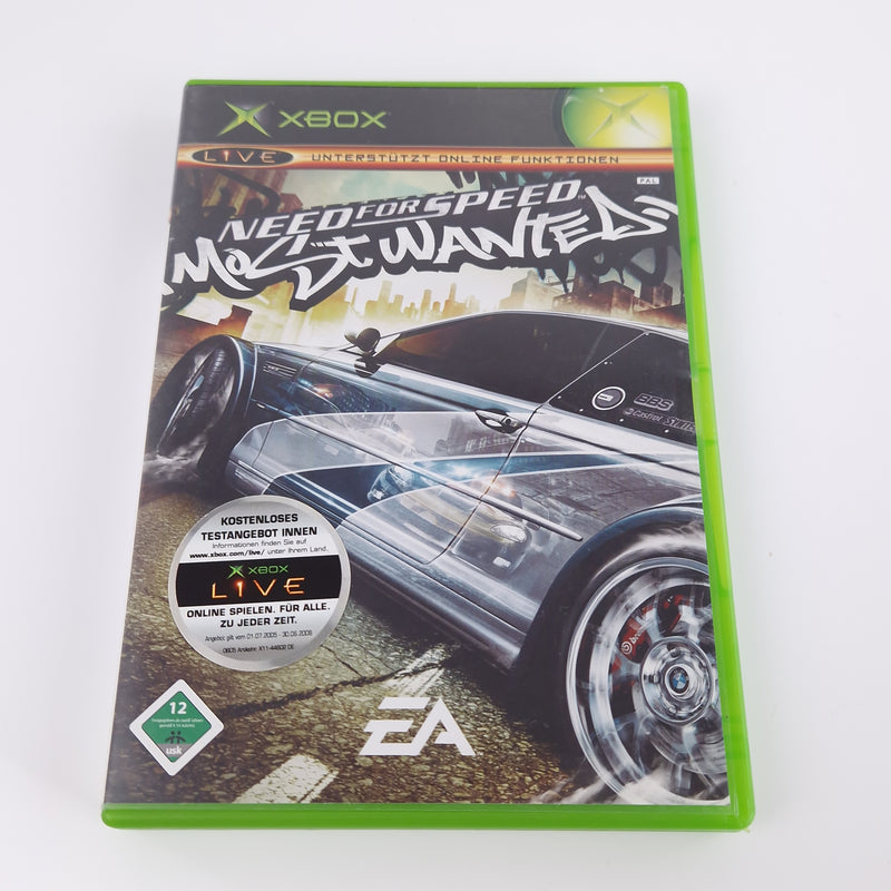 Xbox Classic Spiel : Need for Speed Most Wanted - CD Anleitung OVP | Autorennen