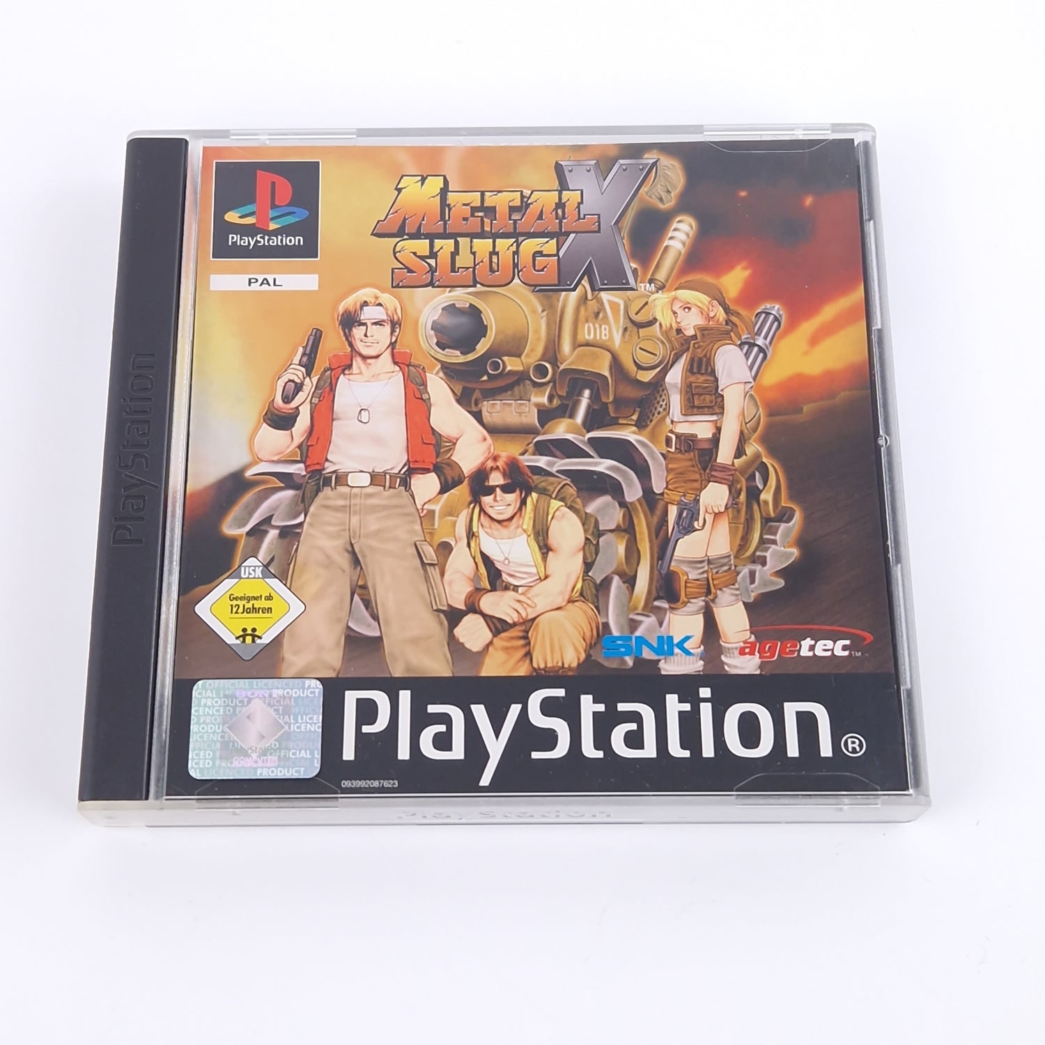 Playstation 1 Spiel : Metal Slug X - CD Anleitung OVP | PS1 PSX SNK