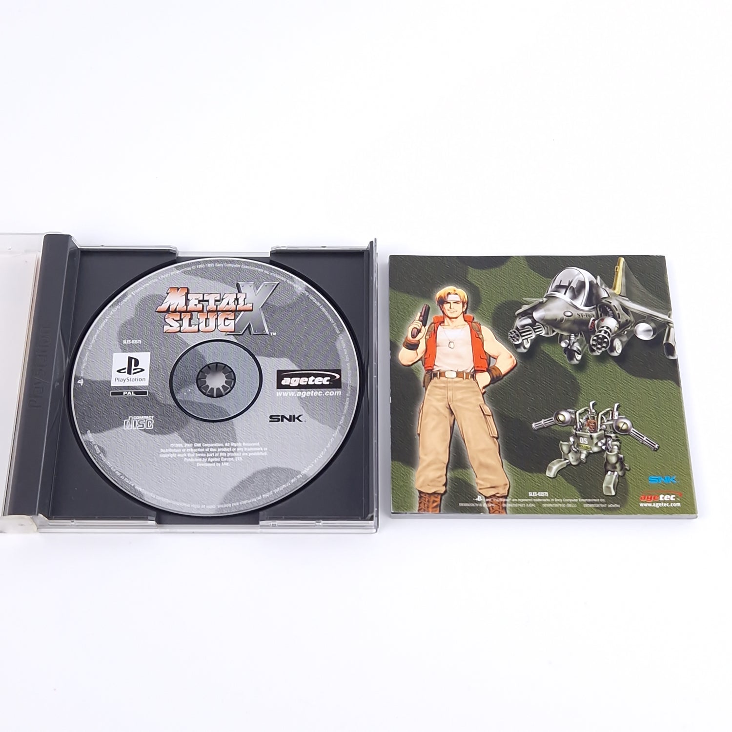 Playstation 1 Spiel : Metal Slug X - CD Anleitung OVP | PS1 PSX SNK