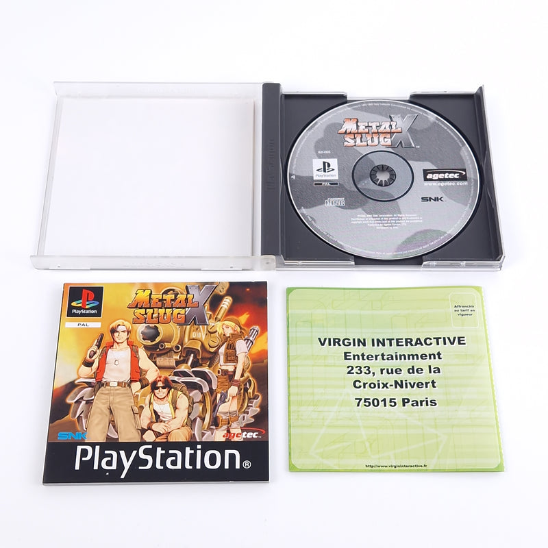 Playstation 1 Spiel : Metal Slug X - CD Anleitung OVP | PS1 PSX SNK