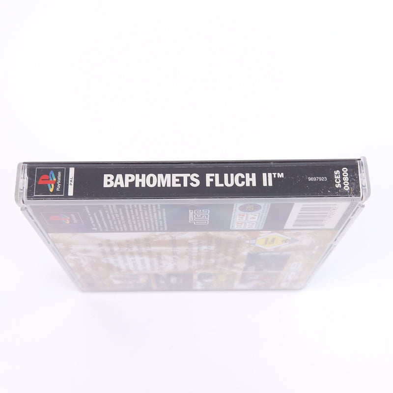 Playstation 1 Spiel : Baphomets Fluch II Die Spiegel der Finsternis - OVP PS1