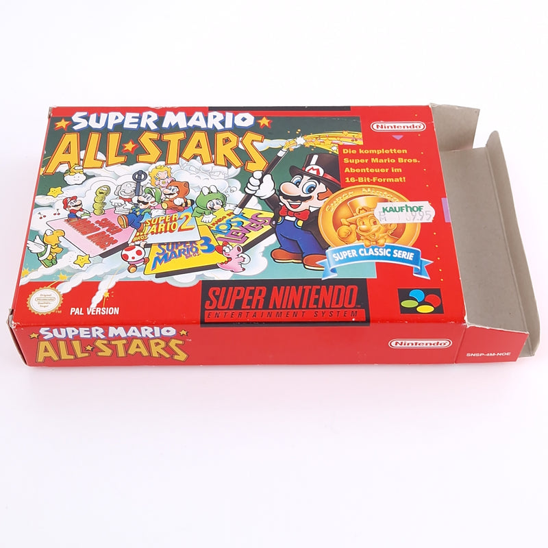 Super Nintendo Spiel : Super Mario Allstars - Modul Anl OVP | SNES PAL NOE