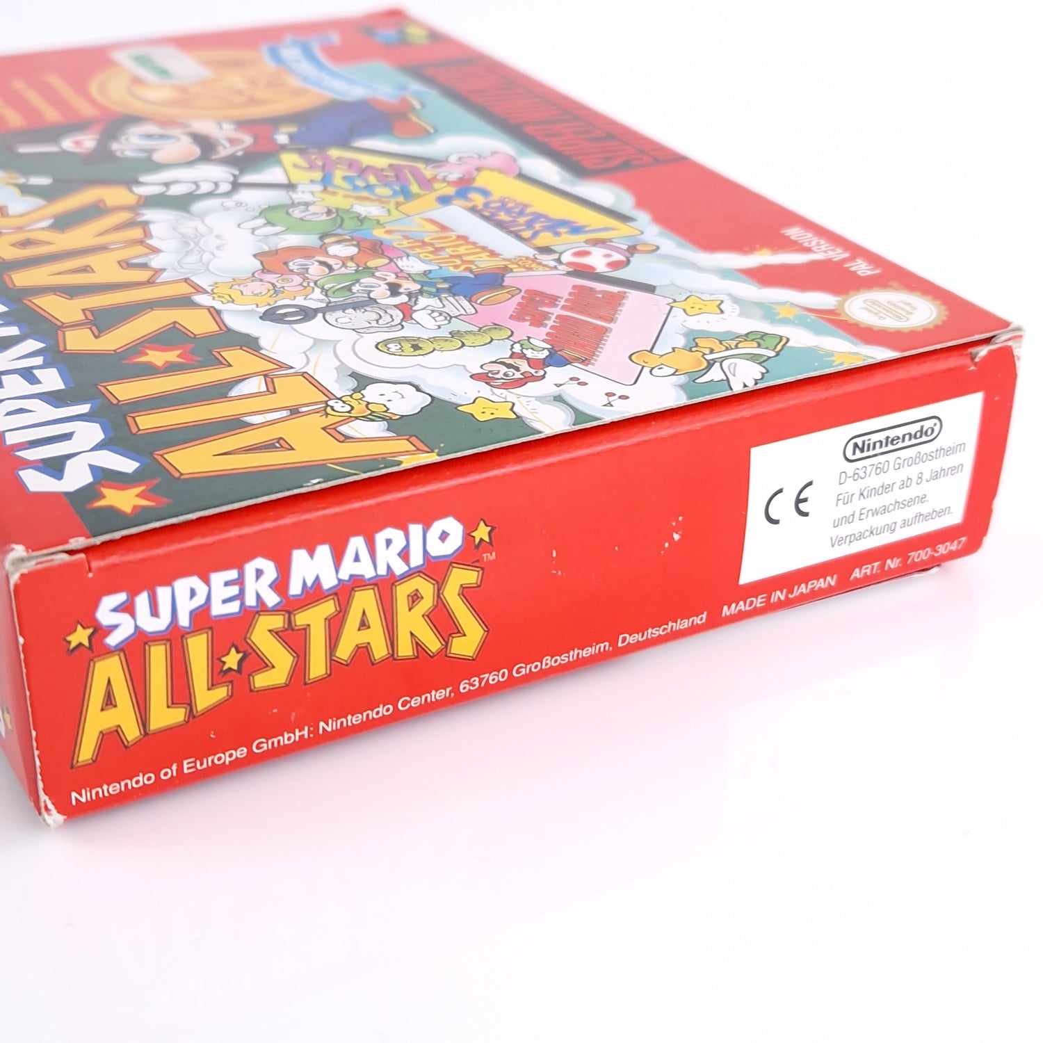 Super Nintendo Spiel : Super Mario Allstars - Modul Anl OVP | SNES PAL NOE