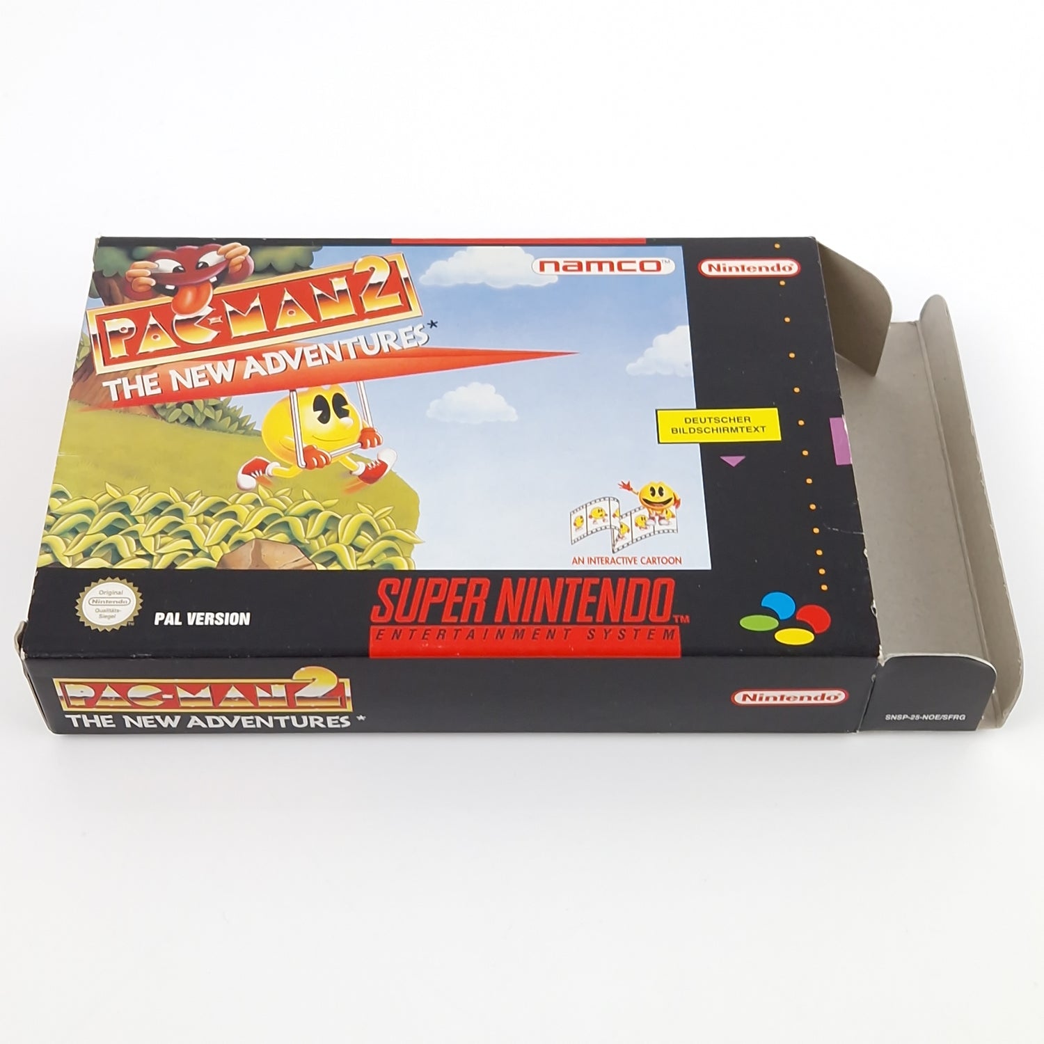 Super Nintendo Spiel : Pac-Man 2 The New Adventures - SNES OVP PAL NOE/SFRG