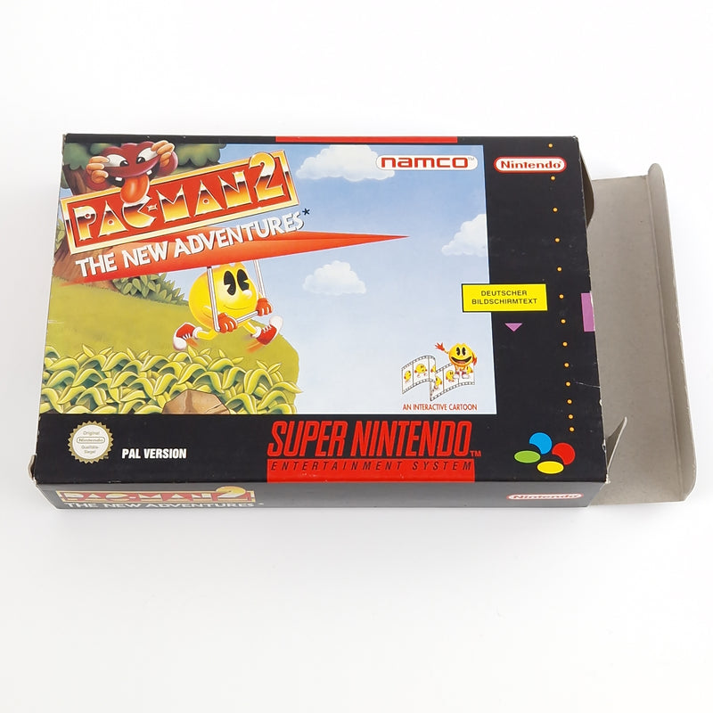 Super Nintendo Spiel : Pac-Man 2 The New Adventures - SNES OVP PAL NOE/SFRG