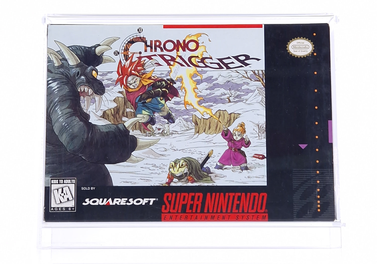 Super Nintendo : Chrono Trigger - NTSC-U/C USA Modul Poster Manual OVP SNES