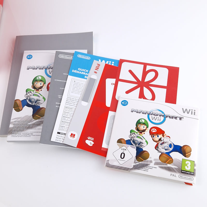 Nintendo Wii Mini Konsole Mario Kart Bundle - unbenutzt NEW NEU OVP red Console