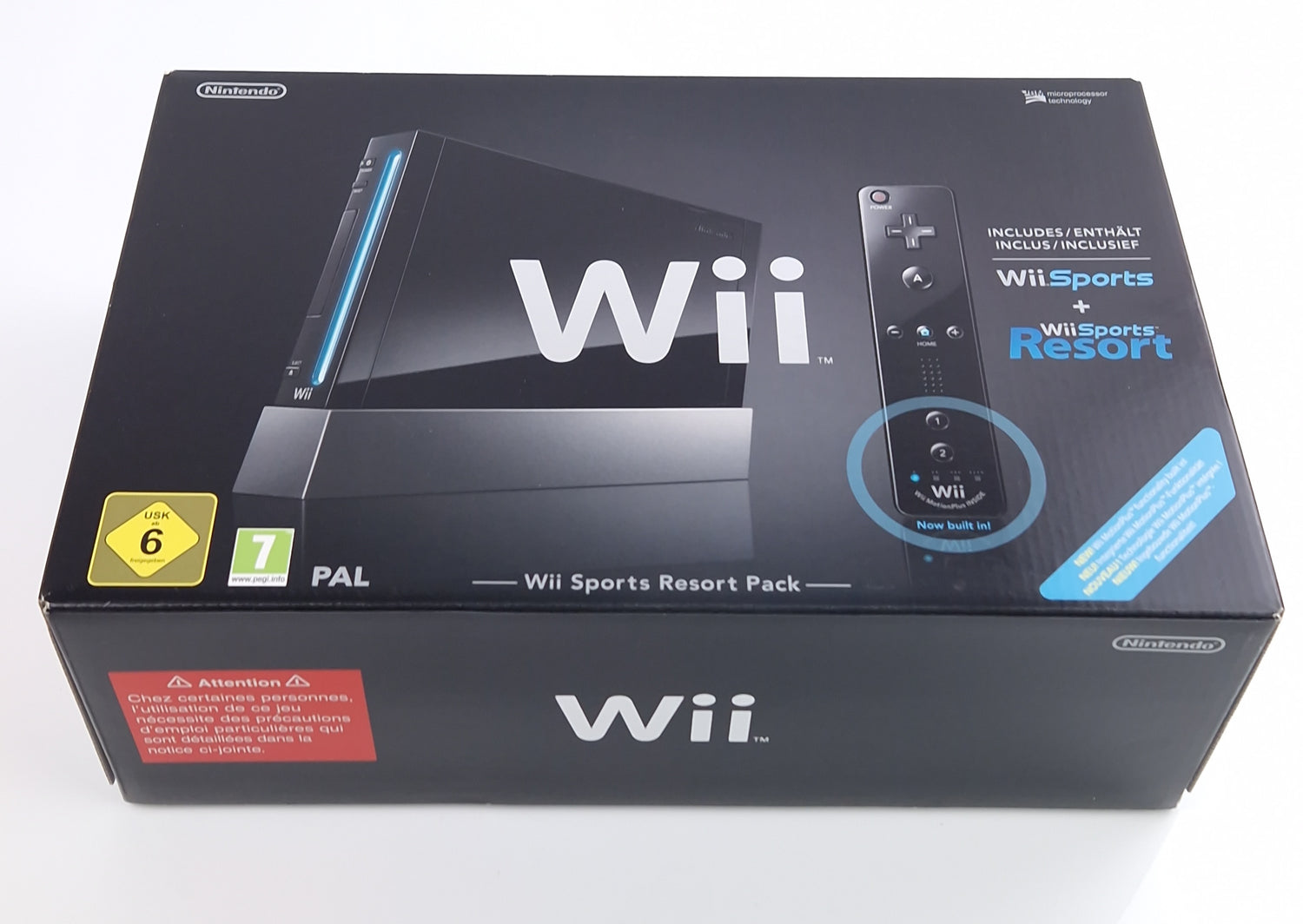 Nintendo Wii Konsole : Wii Sports Resort Pak - unbenutzt NEW NEU OVP Console