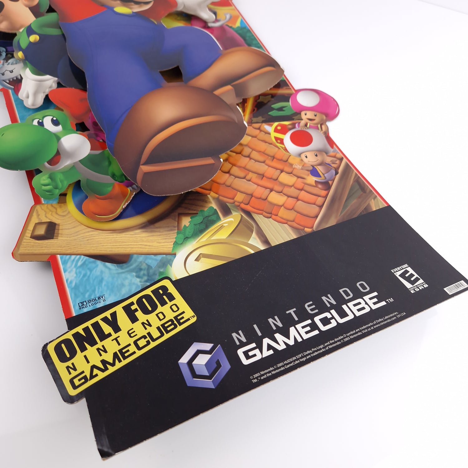 Mario Party 7 3D Display Standee for Nintendo Gamecube - Promo Werbung Reklame