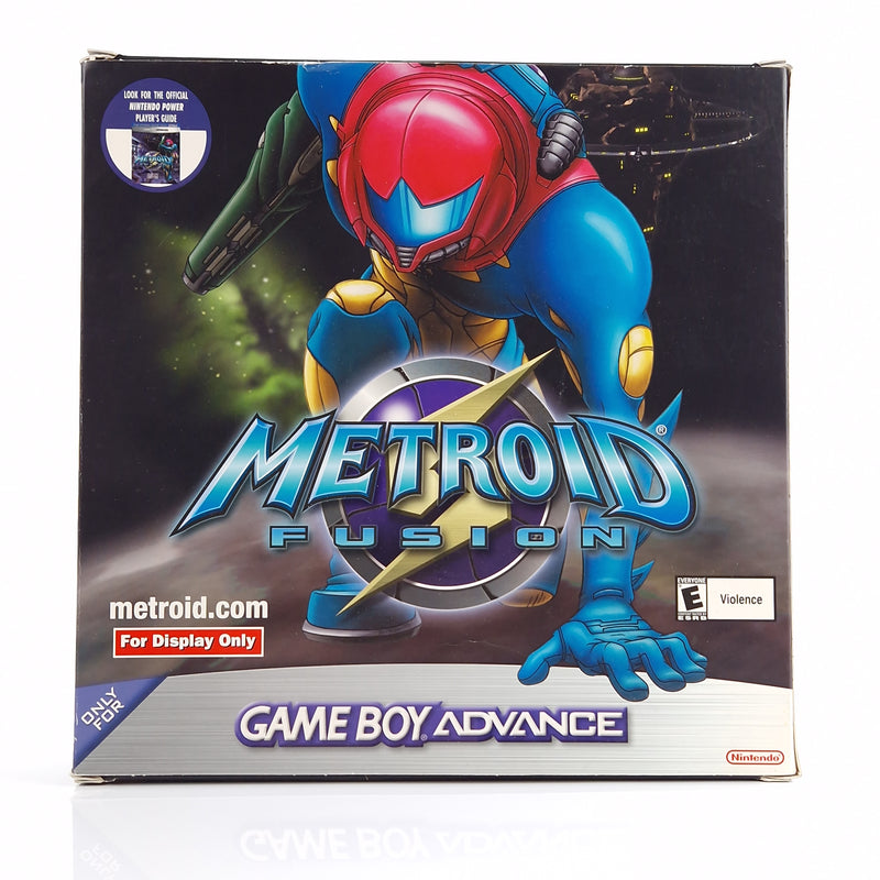 Metroid Fusion Display Box Nintendo Gameboy Advance - Reklame Sign Standee Promo