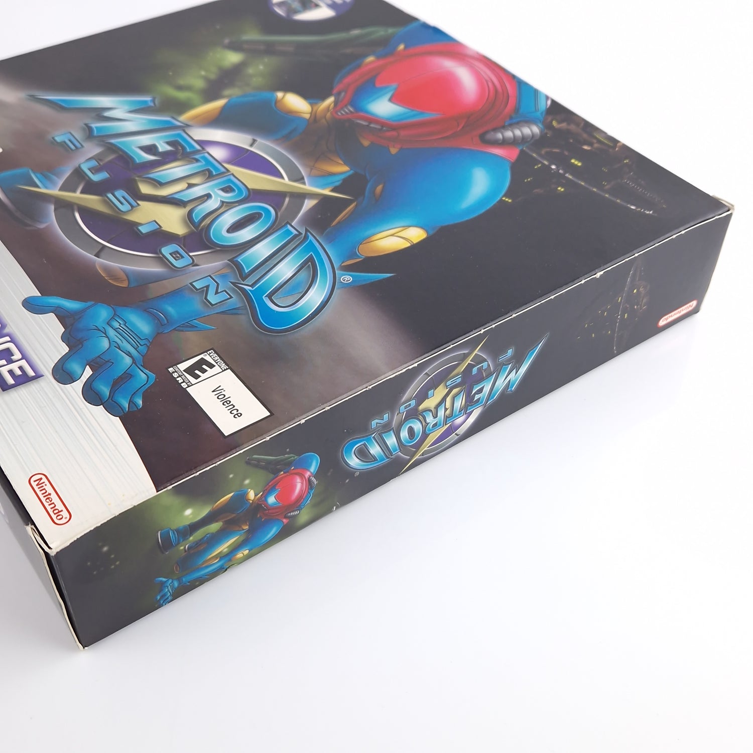 Metroid Fusion Display Box Nintendo Gameboy Advance - Reklame Sign Standee Promo