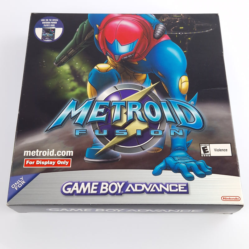 Metroid Fusion Display Box Nintendo Gameboy Advance - Reklame Sign Standee Promo