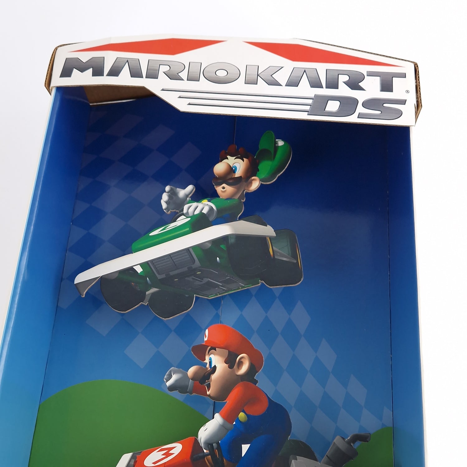 Mario Kart DS 3D Display Sign Mini Standee Nintendo DS Reklame Aufsteller Promo