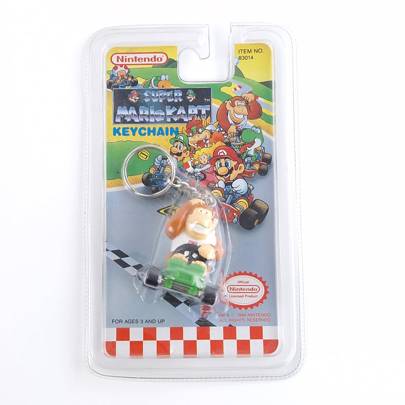 Super Mario Kart Keychain von 1994 - Character : Donkey Kong Jr. / Brand NEW NEU