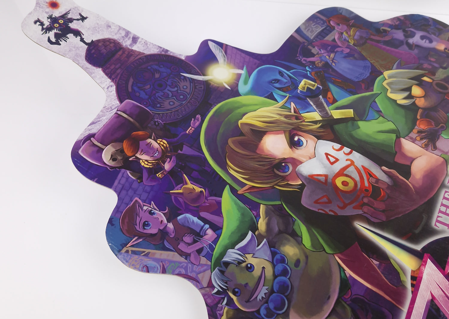 Nintendo 3DS Papp Aufsteller : Zelda Majoras Mask 3D - Promo Store Sign