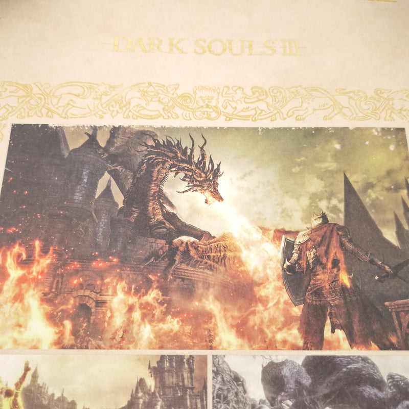 Dark Souls III Presse Set Poster / 2 Promo Plakate / Press Kit