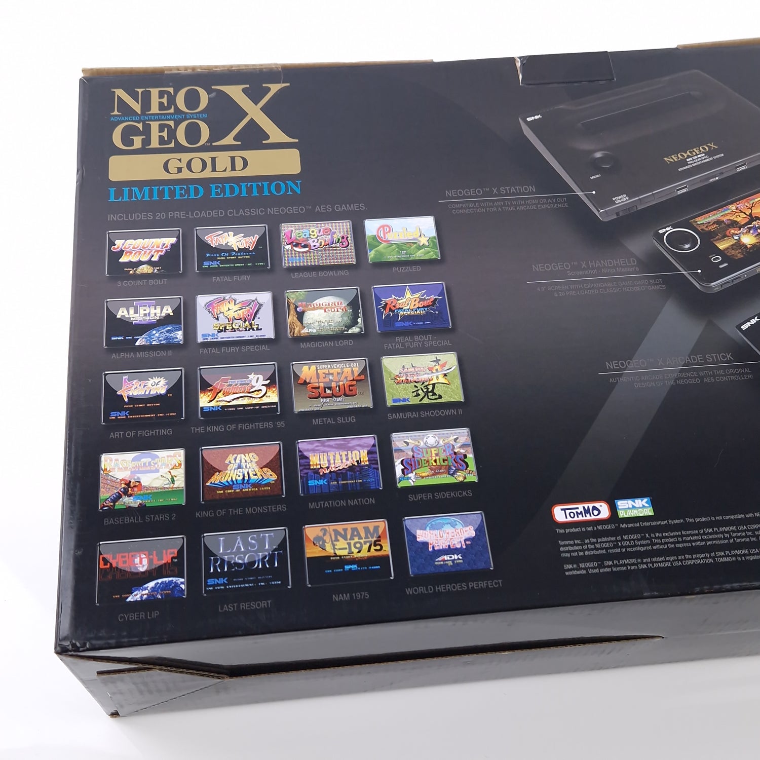 Neo Geo X Gold Limited Edition Konsole - Advanced Entertainment System