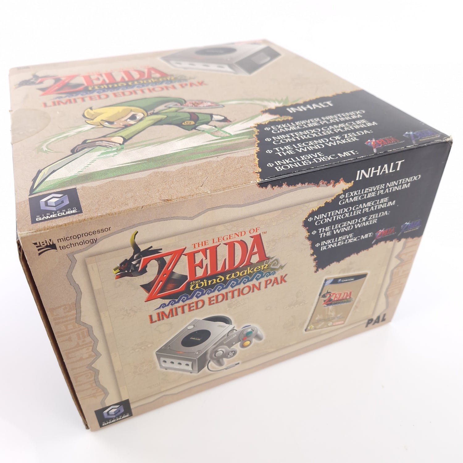 The Legend of Zelda The Windaker Limited Edition PAK Bundle - NEU NEW OVP PAL