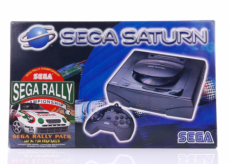 Sega Saturn Konsole Sega Rally Championship Pack - Console Bundle Pak OVP PAL