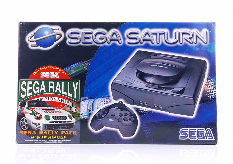 Sega Saturn Konsole Sega Rally Championship Pack - Console Bundle Pak OVP PAL