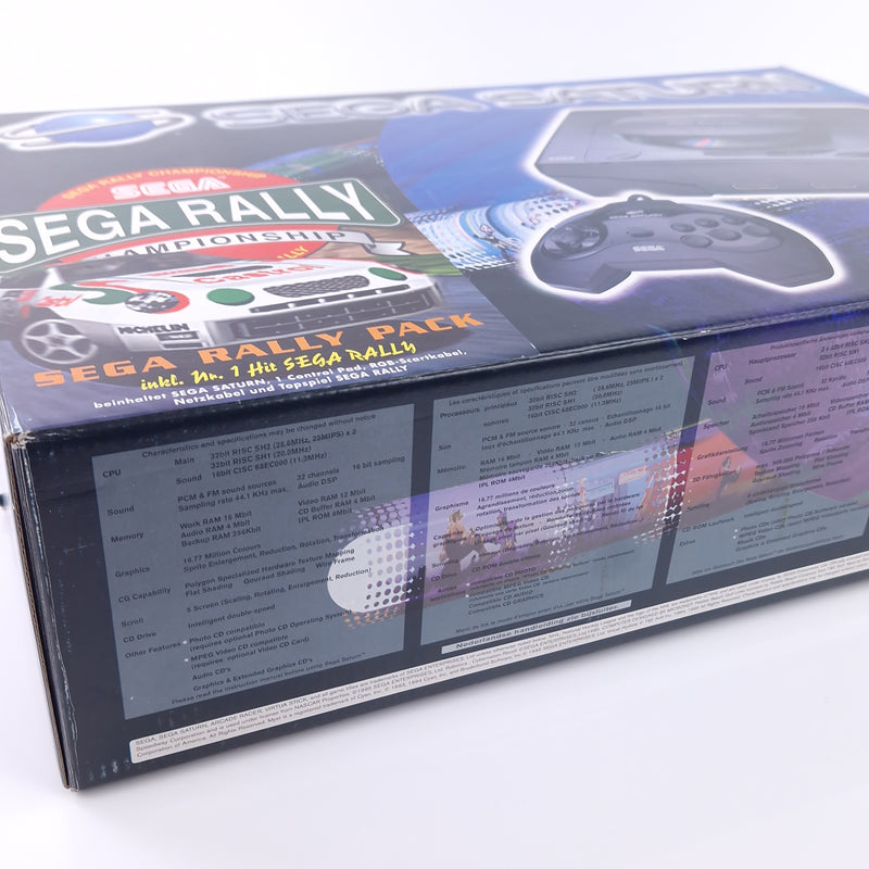 Sega Saturn Konsole Sega Rally Championship Pack - Console Bundle Pak OVP PAL