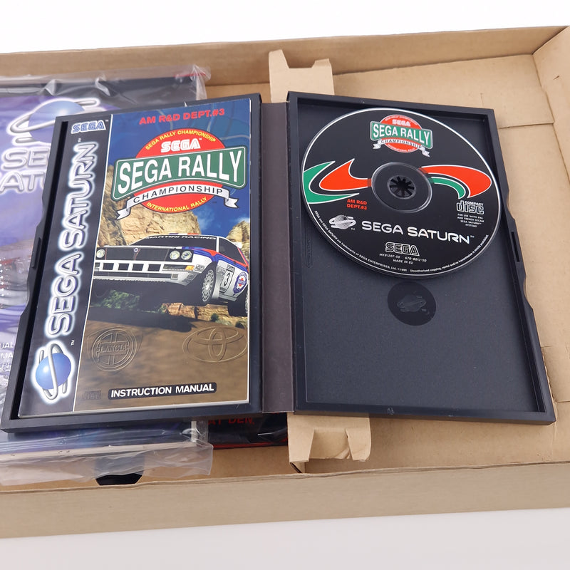 Sega Saturn Konsole Sega Rally Championship Pack - Console Bundle Pak OVP PAL